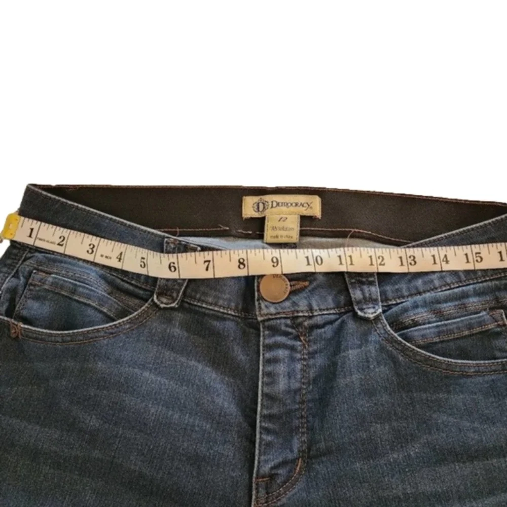 DEMOCRACY ab - solution‎ straight Leg stretch comfy Women's jeans size 12